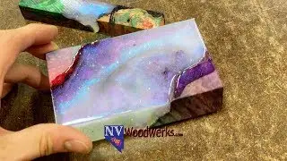 An Easy Way to Create Nebula Aurora Effects in Resin Casting
