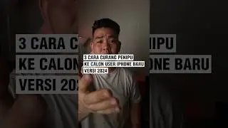 CARA CURANG PENIPU IPHONE 😂