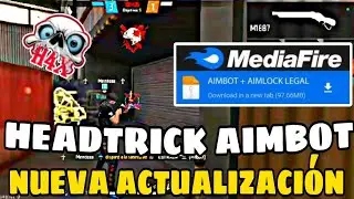 HEADTRICK PARA ANDROID Y IPHONE 😈ATAJOS SCRIPT DE AIMBOT 🤯 PEGARAS TODO ROJO FREE FIRE 2024