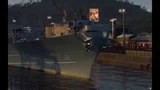 World of Warships верфь Висконсин