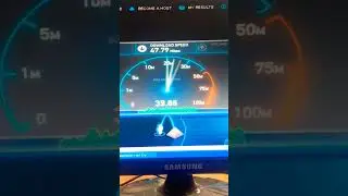 Airtel Fibernet top speed test Chennai India