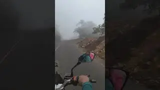 camino de Barablanca con un poquito de neblina