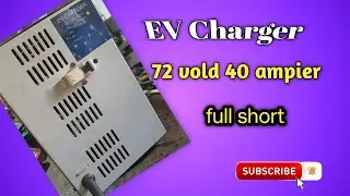 72 vold 40 ampier full short/ev charger/