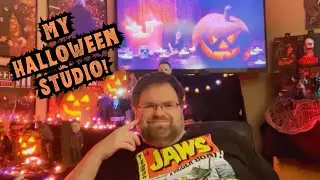 MY HALLOWEEN STUDIO IS UP! | Full Set Up From Beginning To End |
