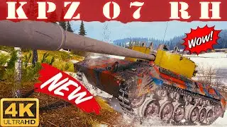 ✔️ New KPZ 07 RH WoT ◼️ The Crystal Challenge • 5.5K Damage ◼️ WoT Replays gameplay