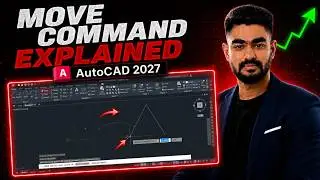 AutoCAD Beginner Course | Move Command Explained AutoCAD Tutorial