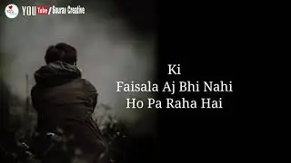 sad shayari 😭