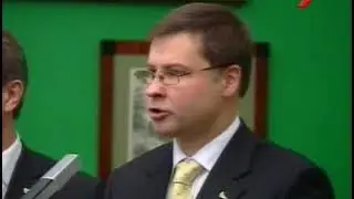 Домбровскис и требование признания факта оккупации Латвии 2010