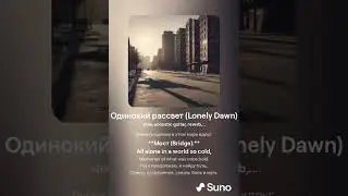 Одинокий рассвет Lonely Dawn