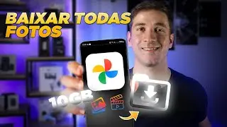 Como BAIXAR TODAS as FOTOS e VÍDEOS do GOOGLE FOTOS