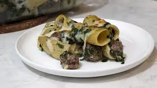 Turning alfredo into a full meal