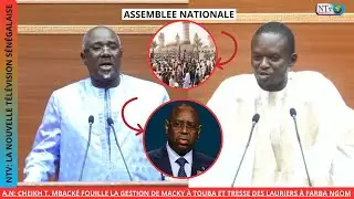 A.N: Cheikh T. Mbacké fouille la gestion de Macky à Touba et tresse des lauriers à Farba Ngom