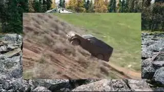#81. Land Rover Discovery 4 забирается в гору