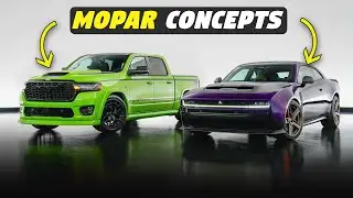 Stunning New Mopar Concepts at the 2025 SEMA Show! (Moparized Sixpack & Dude Ram 1500)