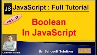 Boolean in JavaScript | JavaScript Full Tutorial in Hindi