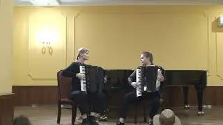 Е. Дербенко. Падеспань. Исп. Виолетта Шамшина, Диана Шмакова.