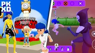 Aku & Bug Noir Main Miraculous Hunt PK XD