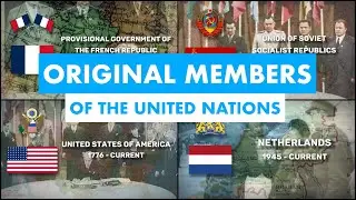 Original members of the United Nations Anthems Compilation