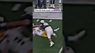 The hit that made Joe Burrow😈😈😈 #shorts #jesusislord