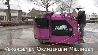 Vergroening van het Millingse Oranjeplein