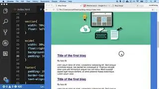 Lesson 57 - Blog Design (Part 5/7)