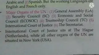 Lucent : United Nations | world organisations | Secretary general of UNO | International years |