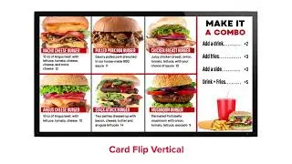 Display Transitions: Card Flip Vertical