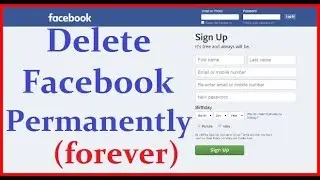 How to delete Facebook account permanently | 2018 |