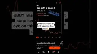 Stock To Watch: BBBY Earnings Update