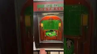 Arcade Football game Naugebauer. Gameplay after repair.