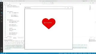 Love Proposal Animation python Turtle