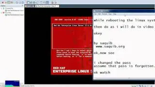 BREAK REDHAT PASSWORD OF ROOT
