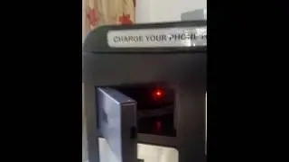 Powercel mobile phone recharging vending machine