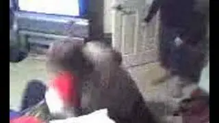 dad n ty wrestling