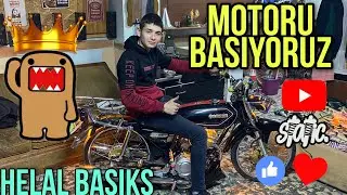 MOTORU BASIYORUZ FUAR HAZIRLIGII EFSANE OLDU HELAL BASIKKS 