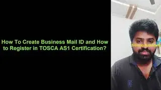 Free Business Mail Id For Tricentis Tosca Academy Certifications  | Create Free Business Mail ID
