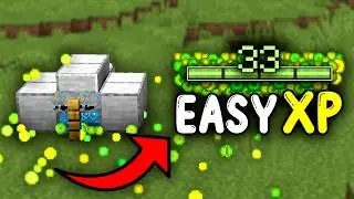 EASIEST XP Farm Minecraft Bedrock 1.21/26.1+!