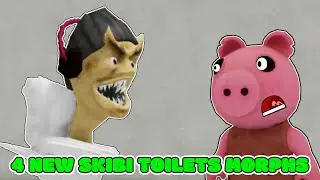 SKIBI TOILET MORHPS! ROBLOX! HOW TO GET ALL NEW 4 SKIBI TOILET MORPHS!