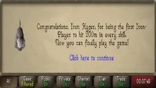 He Beat Runescape in 1624 Days...