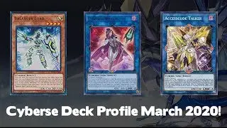 Yu-Gi-Oh! Cyberse Deck Profile March 2020! Post Eternity Code TCG.