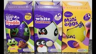 Cadbury Easter Egg: Freddo, White Buttons & Mini Eggs Review
