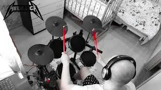 Metallica - For Whom The Bell Tolls (Drum cover on Alesis Turbo Mesh Kit)