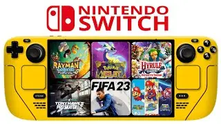 10 Nintendo Switch Games Tested on Yuzu | Switch Emulation Steam Deck | SteamOS