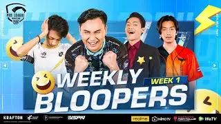 PMPL SEA WEEKLY BLOOPERS #1🤣 | PMPL SEA Championship S4