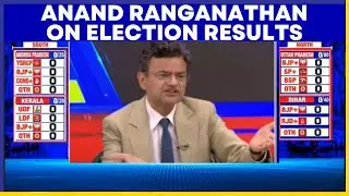 Election Results LIVE Updates with Anand Ranganathan | Lok Sabha ELections 2024 | LS Polls 2024