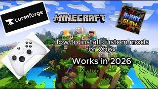 How to install custom mods on Xbox for Minecraft!
