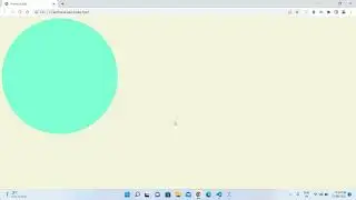 Draw a Circle using HTML & CSS
