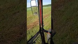 22.07.2022  Сенокос, раннее утро, ворошение сена для просушки