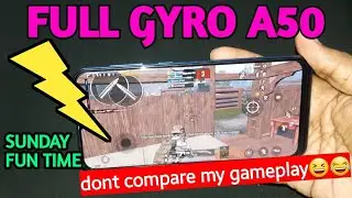 samsung galaxy A50  pubg gameplay full gyroscope on pubg mobile samsung 