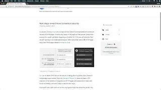 Chrome Displaying Website As Insecure